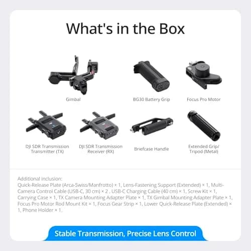 DJI RS 4 Pro Combo (2026) Gimbal Stabilizer for DSLR & Cinema Cameras | 4.5kg Payload, Vertical Shooting thumbnail 7