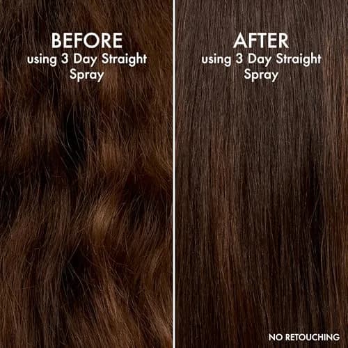 John Frieda Frizz Ease 3 Day Straight Flat Iron Spray 103ml (3.5 Fl Oz) | Heat Activated Keratin Formula for Smooth, Frizz-Free Hair thumbnail 5