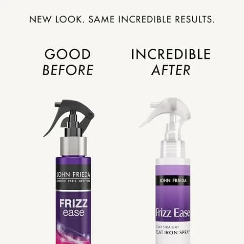 John Frieda Frizz Ease 3 Day Straight Flat Iron Spray 103ml (3.5 Fl Oz) | Heat Activated Keratin Formula for Smooth, Frizz-Free Hair thumbnail 2