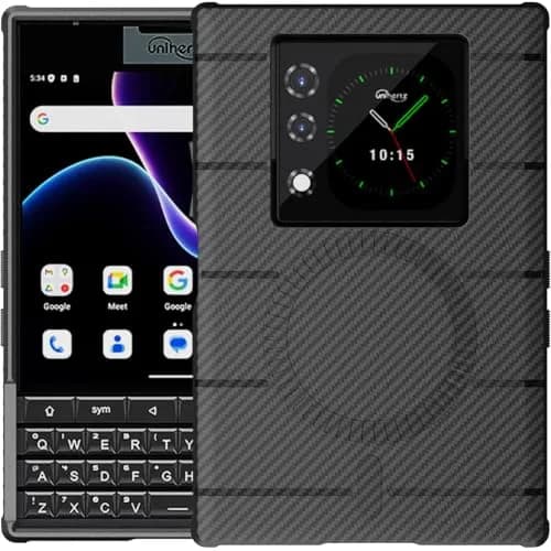 Nakedcellphone Flex Series for Unihertz Titan 2 Phone Case - Carbon Fiber thumbnail 2