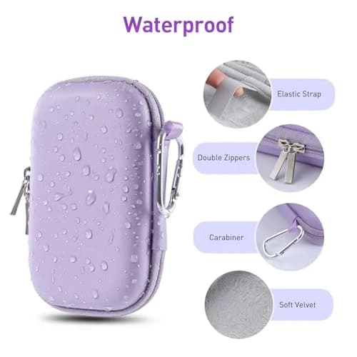 AGPTEK MP3 MP4 Player Case for 2.4'' MP3 Player with Metal Carabiner Clip | All-round Protection & Portable Design thumbnail 4