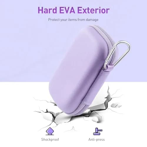 AGPTEK MP3 MP4 Player Case for 2.4'' MP3 Player with Metal Carabiner Clip | All-round Protection & Portable Design thumbnail 9