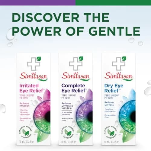 Similasan Complete Eye Relief Drops 0.33 Fl Oz | Naturally Inspired, Preservative-Free, Contact Lens Friendly thumbnail 6
