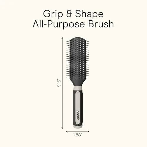 Conair Grip & Shape Styling 3-Pack Hair Brushes | Detangling, Volumizing, Smoothing thumbnail 8