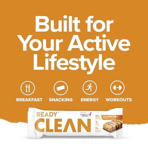 Ready Salted Caramel Cashew Protein Bar 15g | Gluten-Free, Non-GMO, 12 Ct thumbnail 9