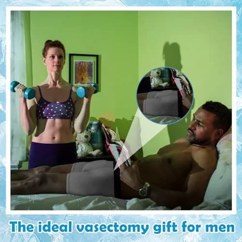 Janmercy Vasectomy Underwear Men Briefs XL | Supportive Ice Pack Pocket for Recovery thumbnail 5