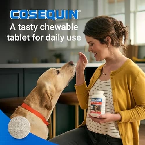 Nutramax Cosequin Dog Joint Health Supplement Tablets, 264 Count (132 Count Pack of 2) | Glucosamine, Chondroitin, MSM for All Breeds - view 4