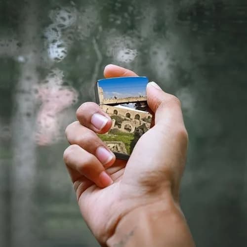 TKJMCSW Israel at The Tower of David Lighter Case Pouch 2.2 x 1.5 in Copper | Scratch & Drop Resistant thumbnail 8