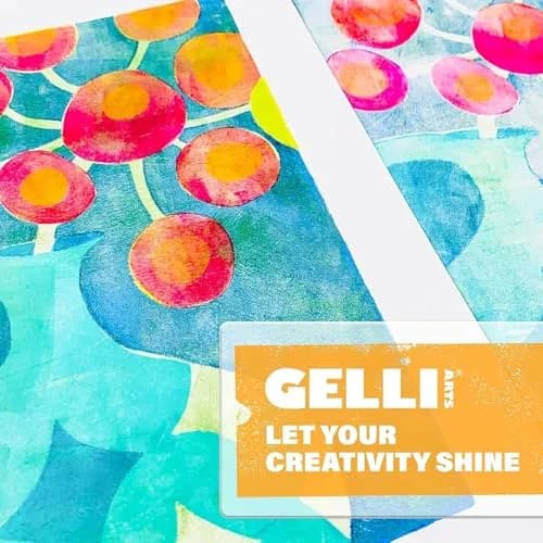 Gelli Arts Gel Printing Plate 4" x 6" | Monoprinting Made Simple for Mixed Media Art thumbnail 6