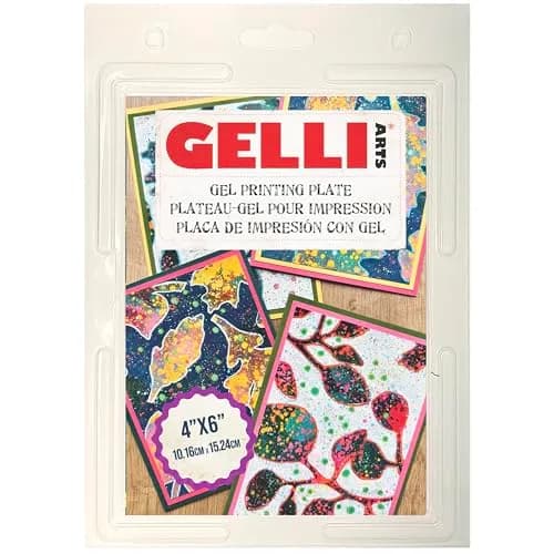 Gelli Arts Gel Printing Plate 4" x 6" | Monoprinting Made Simple for Mixed Media Art thumbnail 1