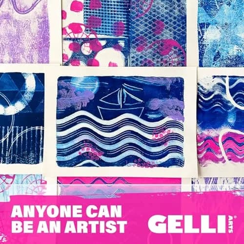 Gelli Arts Gel Printing Plate 4" x 6" | Monoprinting Made Simple for Mixed Media Art thumbnail 2
