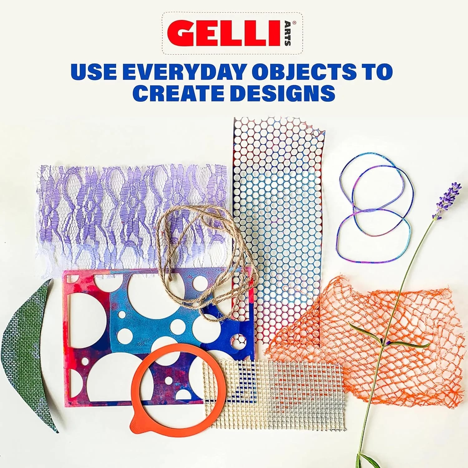 Gelli Arts 12" Round Gel Printing Plate | Monoprinting Made Simple - view 4