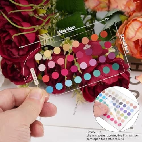 Zynoro Ultimate 12 Season Color Analysis Template Cards (Set of 2) | Portable Color Matching Guide for Outfits & Makeup thumbnail 7