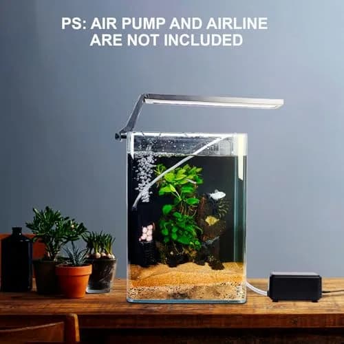 hygger Aquarium Bio Sponge Filter with Ceramic Balls for 2-5 Gallon Tanks | Biological & Mechanical Filtration thumbnail 5