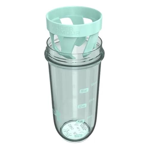 Under Armour 24oz Clarity Shaker Bottle Refresh Mint | Leak-Proof, Recycled Material, Easy to Clean thumbnail 3