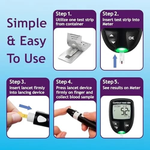 Ascensia Contour Next Blood Glucose Test Strips 105 Count (3x35ct) | Proven Accuracy for Diabetes Management thumbnail 5