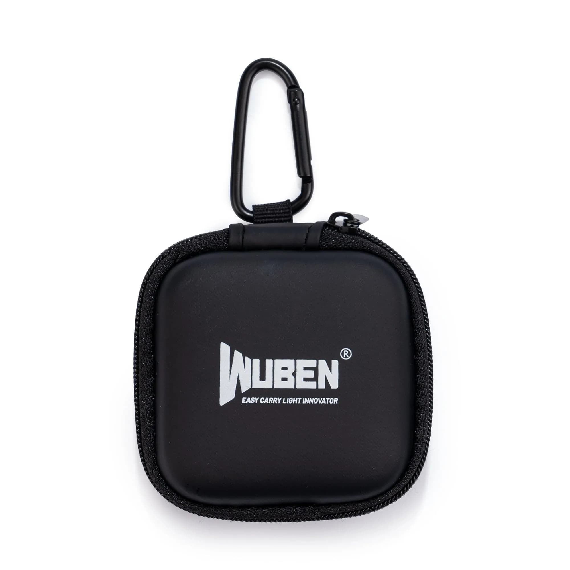 WUBEN G5 Flashlight Holster, EDC Portable Mini Flashlight Pouch 75*75*30mm | Water-Resistant EVA Storage Case with Carabiner Clip - main product image