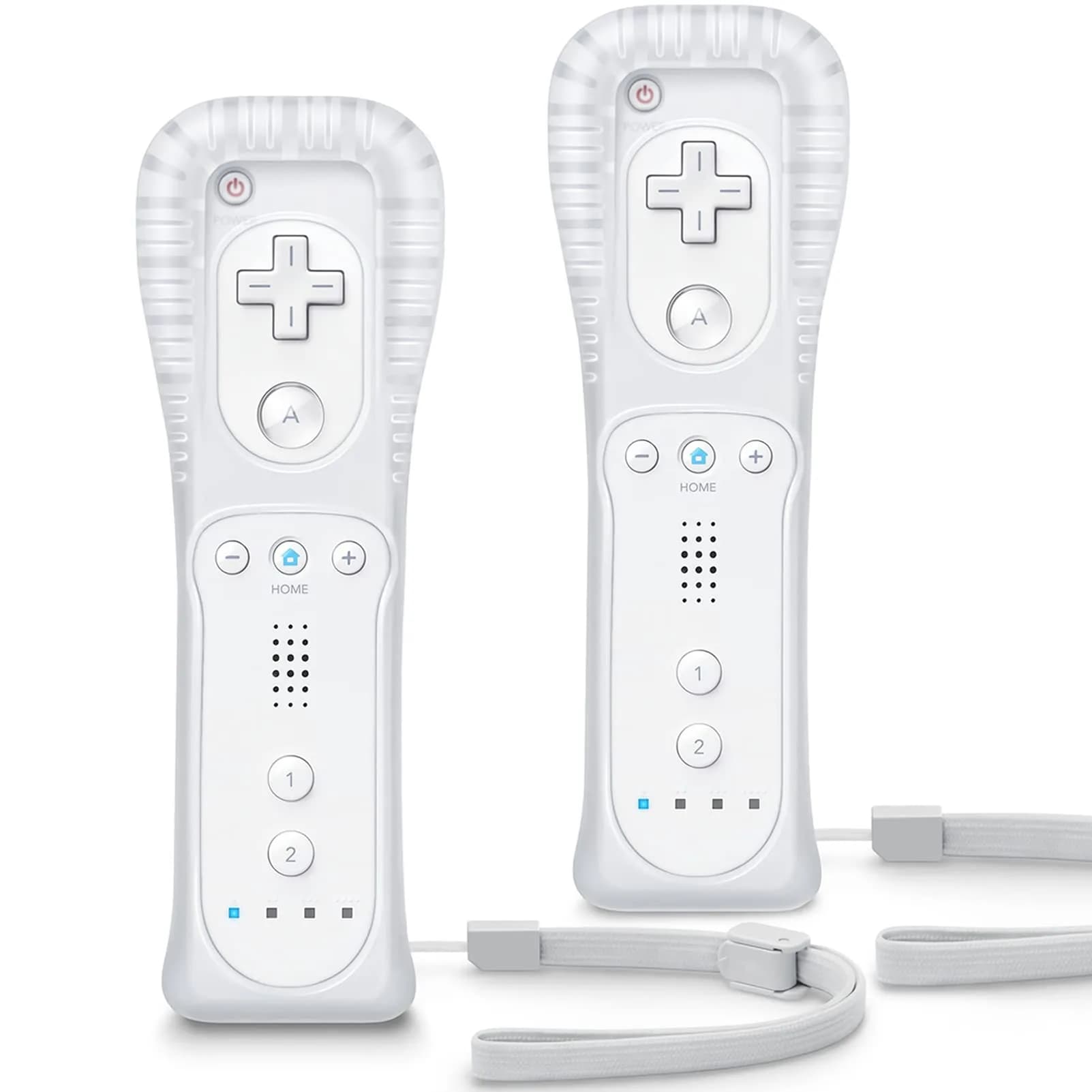 TIANHOO Wii Controller 2 Pack | Precise Motion-Sensing, Upgraded Version for Wii/Wii U, White (≤120 chars)