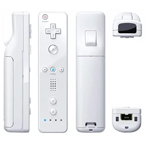 TIANHOO Wii Controller 2 Pack | Precise Motion-Sensing, Upgraded Version for Wii/Wii U, White (≤120 chars) thumbnail 7