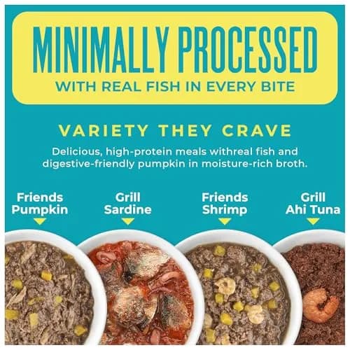 Tiki Cat Wet Cat Food Mega Pack, Seafood Selects, 2.8 oz (24) | Protein-Rich, Grain-Free, Hydrating thumbnail 8
