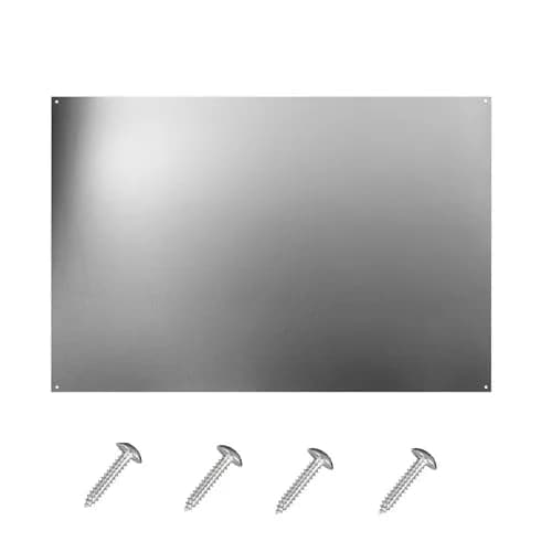 Generic 24 x 36-inch Reversible Stainless Steel Backsplash | Splatter Guard for Kitchen Walls thumbnail 1