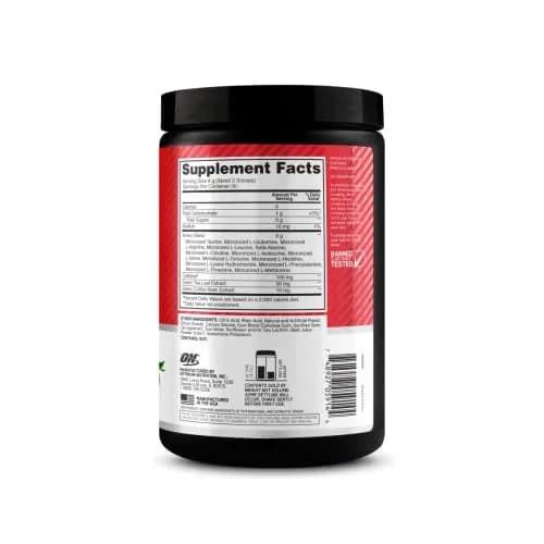 Optimum Nutrition Essential Amin.O. Energy Strawberry Burst 57oz (1.62kg) | Amino Acids & Energy Blend thumbnail 6