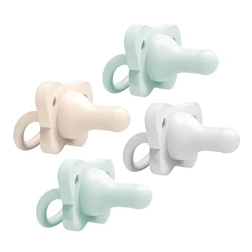 Dr. Brown's HappyPaci Silicone Pacifier 0-6m, 4-Pack | BPA-Free Soothing for Sensitive Gums thumbnail 8
