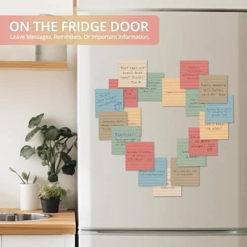 Taja Lined Sticky Notes 72 Pads, 3x3 Inches (7.6x7.6 cm) | Bulk Pack for Office & Study thumbnail 7