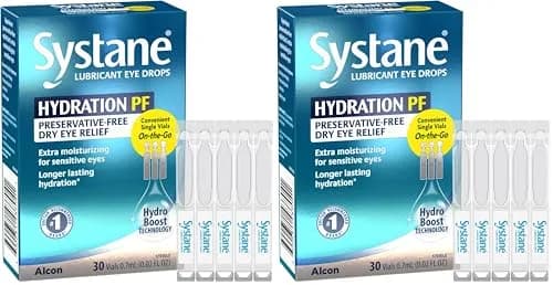 Systane Hydration Preservative-Free Lubricant Eye Drops 0.6 Fl Oz | Long-Lasting Dry Eye Relief for Moderate Dry Eyes thumbnail 1