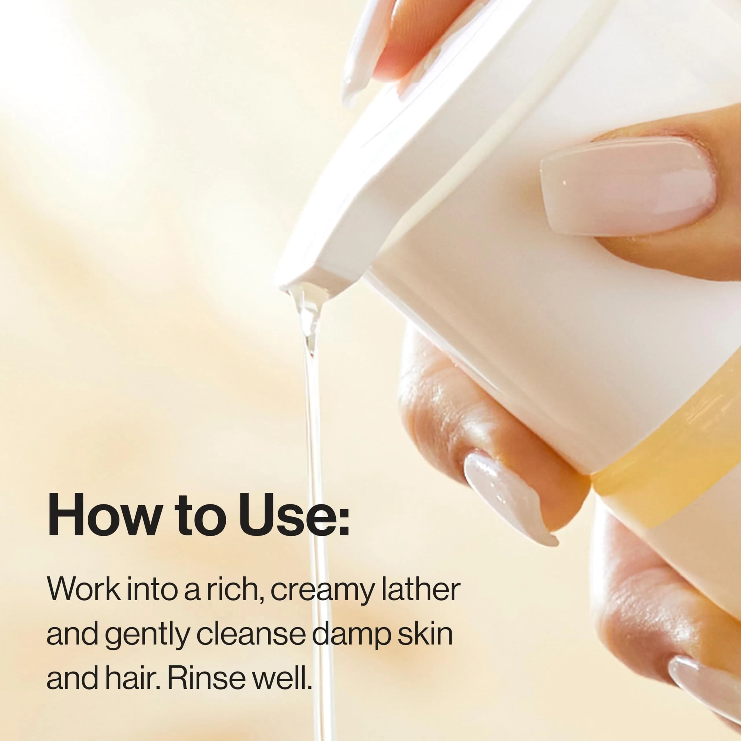The Honest Company Shampoo + Body Wash, Orange Creamsicle, 295ml (10 Fl Oz) | Tear-Free 2-in-1 for All Hair & Skin Types - view 8