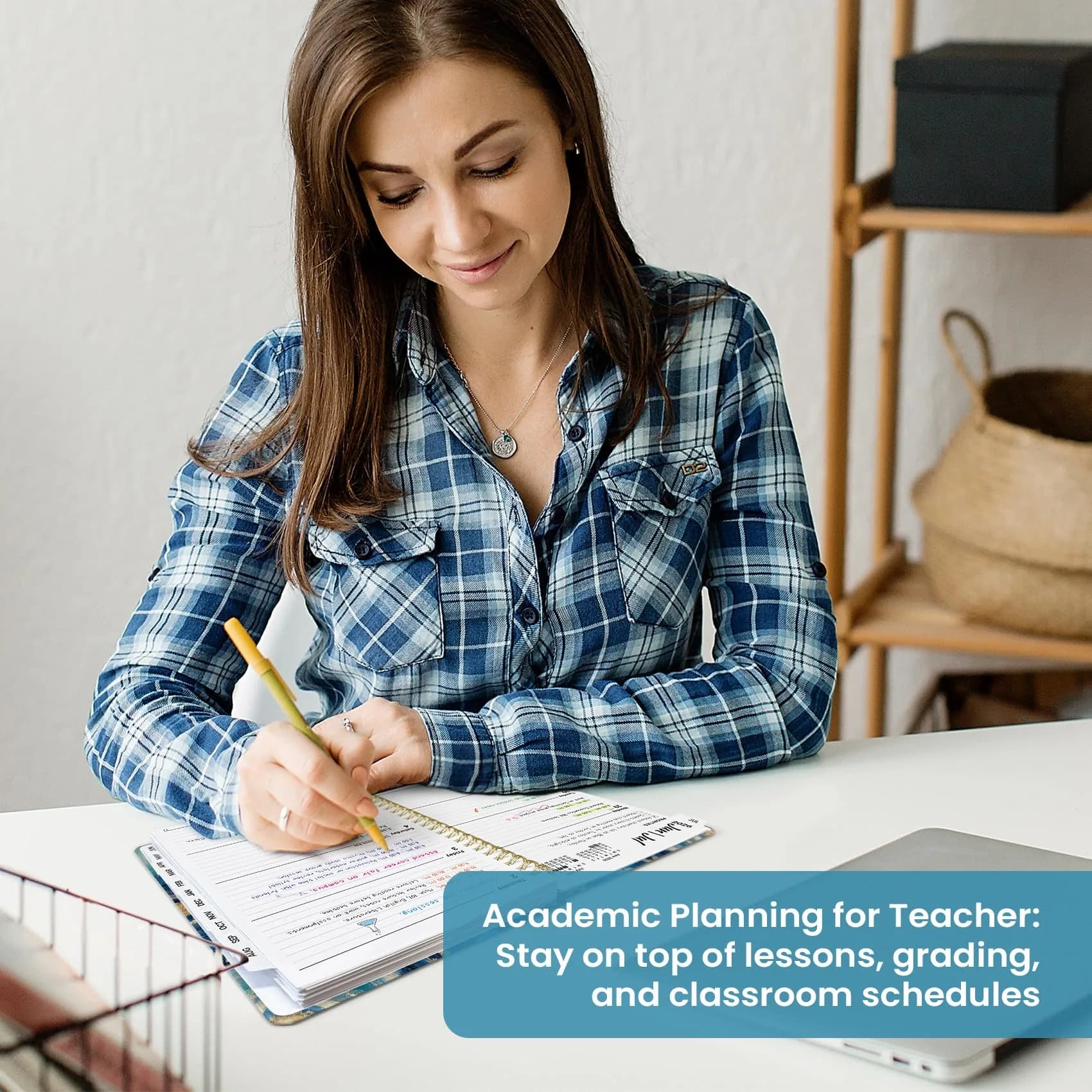 Taja 2026-2027 Academic Planner 6.3"x8.5" (A5) | Monthly & Weekly Jul 2026-Jun 2027 Planner Calendar - view 7