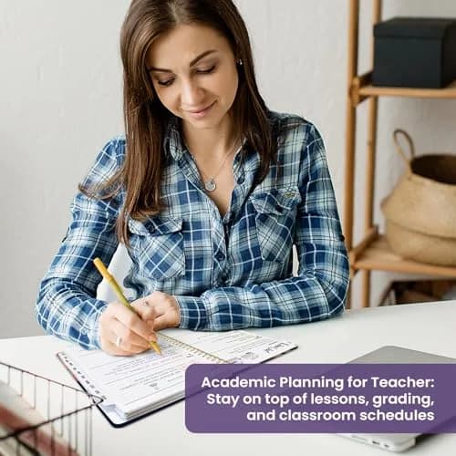 Taja 2026-2027 Academic Planner, Monthly & Weekly Jul 2026-Jun 2027 Calendar Planner, A5 Size (6.3"x8.5") | Smooth Ink Flow Acid-Free Paper thumbnail 7