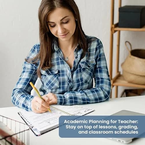 Taja 2026-2027 Academic Planner, Monthly & Weekly Jul 2026-Jun 2027 Calendar Planner, 146 Pages (A5 Size, 6.3"x8.5") | Imported Stationery for Students & Professionals thumbnail 7