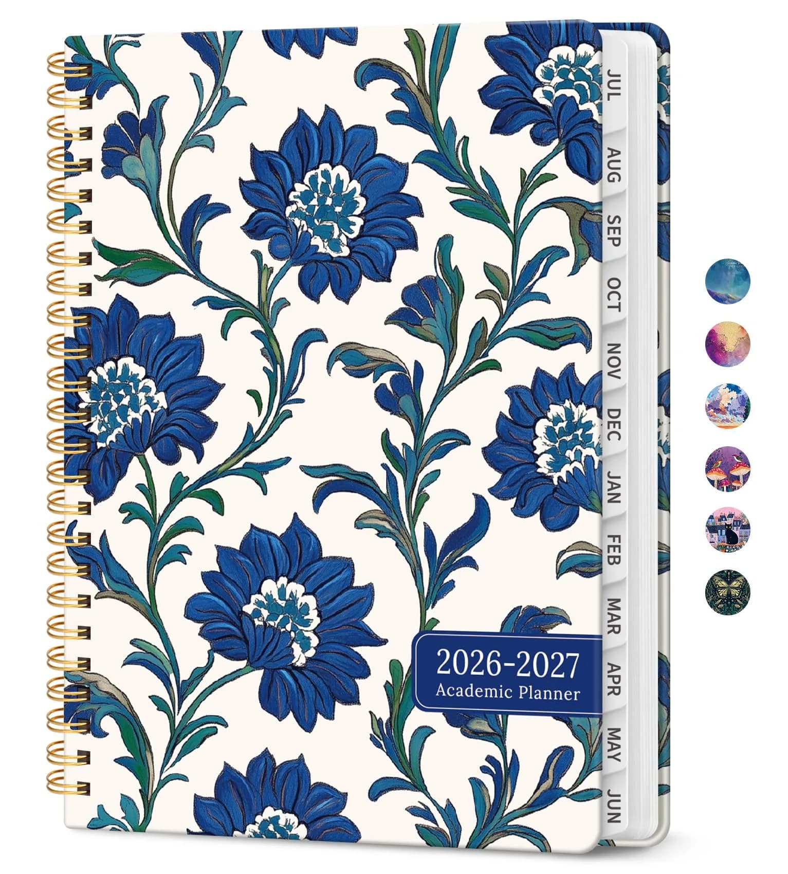 Taja Academic Planner 2026-2027, Jul 2026-Jun 2027 Monthly & Weekly Planner, 16 cm x 22 cm (6.3"x8.5") | Acid-Free Paper - main product image