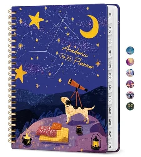 Taja Academic Planner 2026-2027, Jul 2026-Jun 2027 Monthly & Weekly Planner 16.0 cm x 21.6 cm (6.3"x8.5") | Acid-Free Paper thumbnail 1