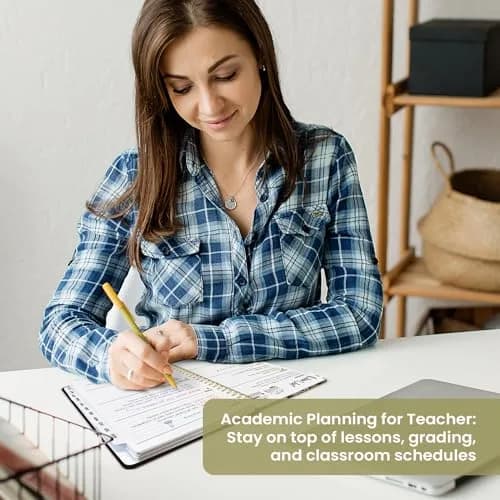 Taja Academic Planner 2026-2027, Jul 2026-Jun 2027 Monthly & Weekly Planner 16.3cm x 21.8cm (6.3"x8.5") | Acid-Free Paper for Smooth Writing thumbnail 7