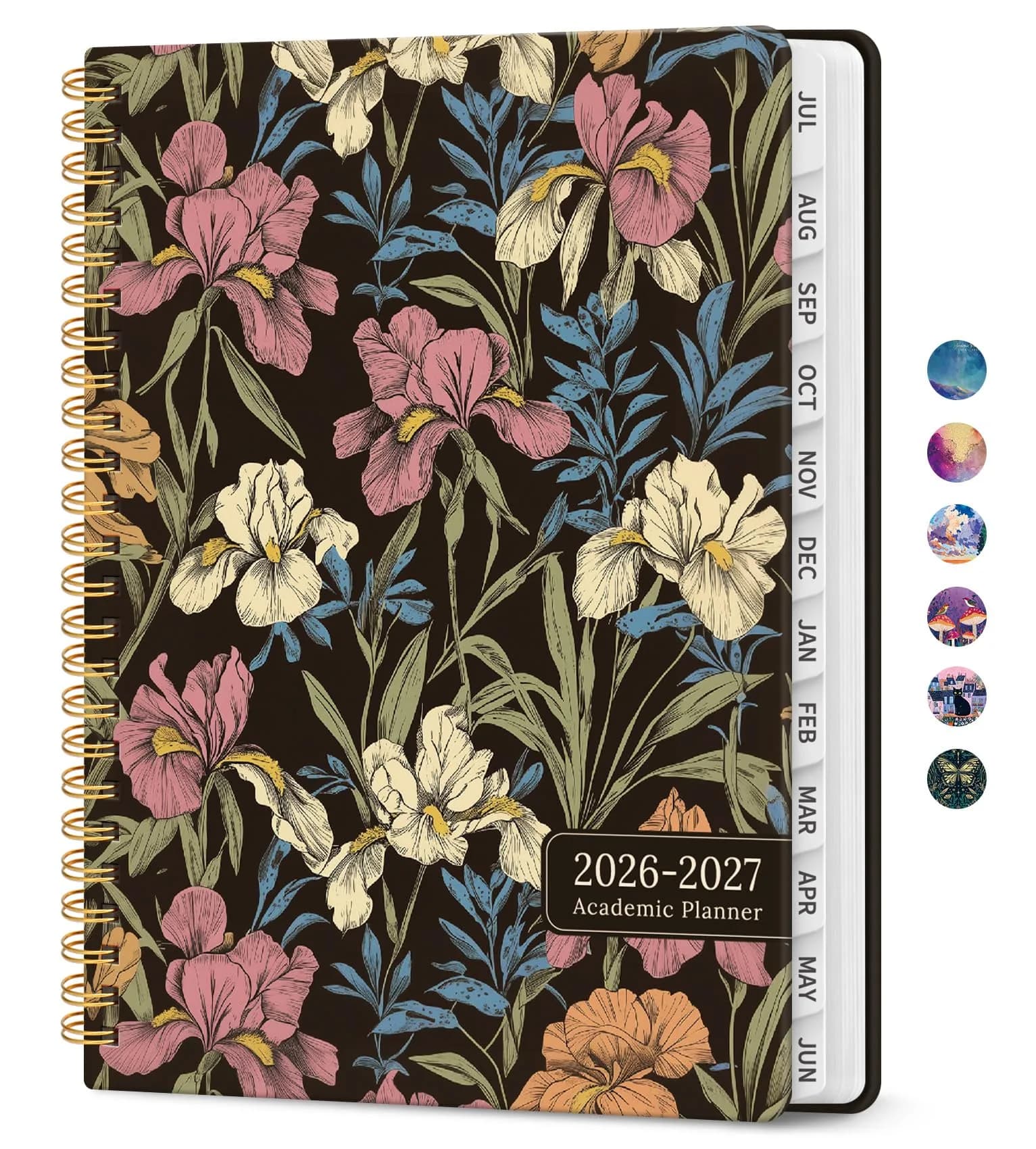 Taja Academic Planner 2026-2027, Jul 2026-Jun 2027 Monthly & Weekly Planner 16.3cm x 21.8cm (6.3"x8.5") | Acid-Free Paper for Smooth Writing