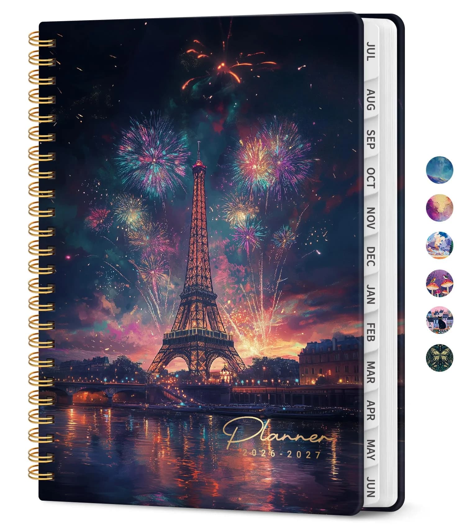 Taja Academic Planner 2026-2027, Jul 2026-Jun 2027 Monthly & Weekly Planner 16 cm (6.3") x 21.6 cm (8.5") | Acid-Free Paper
