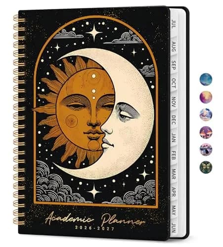 Taja Academic Planner 2026-2027, Jul 2026-Jun 2027 Monthly & Weekly Planner 16.0 cm x 21.5 cm | Acid-Free Paper for Smooth Writing thumbnail 1