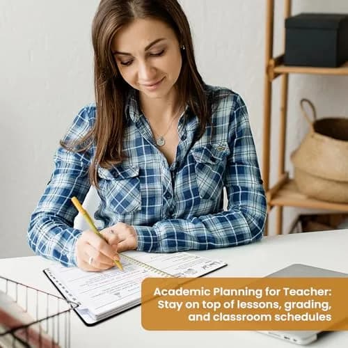 Taja Academic Planner 2026-2027, Jul 2026-Jun 2027 Monthly & Weekly Planner 16.0 cm x 21.5 cm | Acid-Free Paper for Smooth Writing thumbnail 7