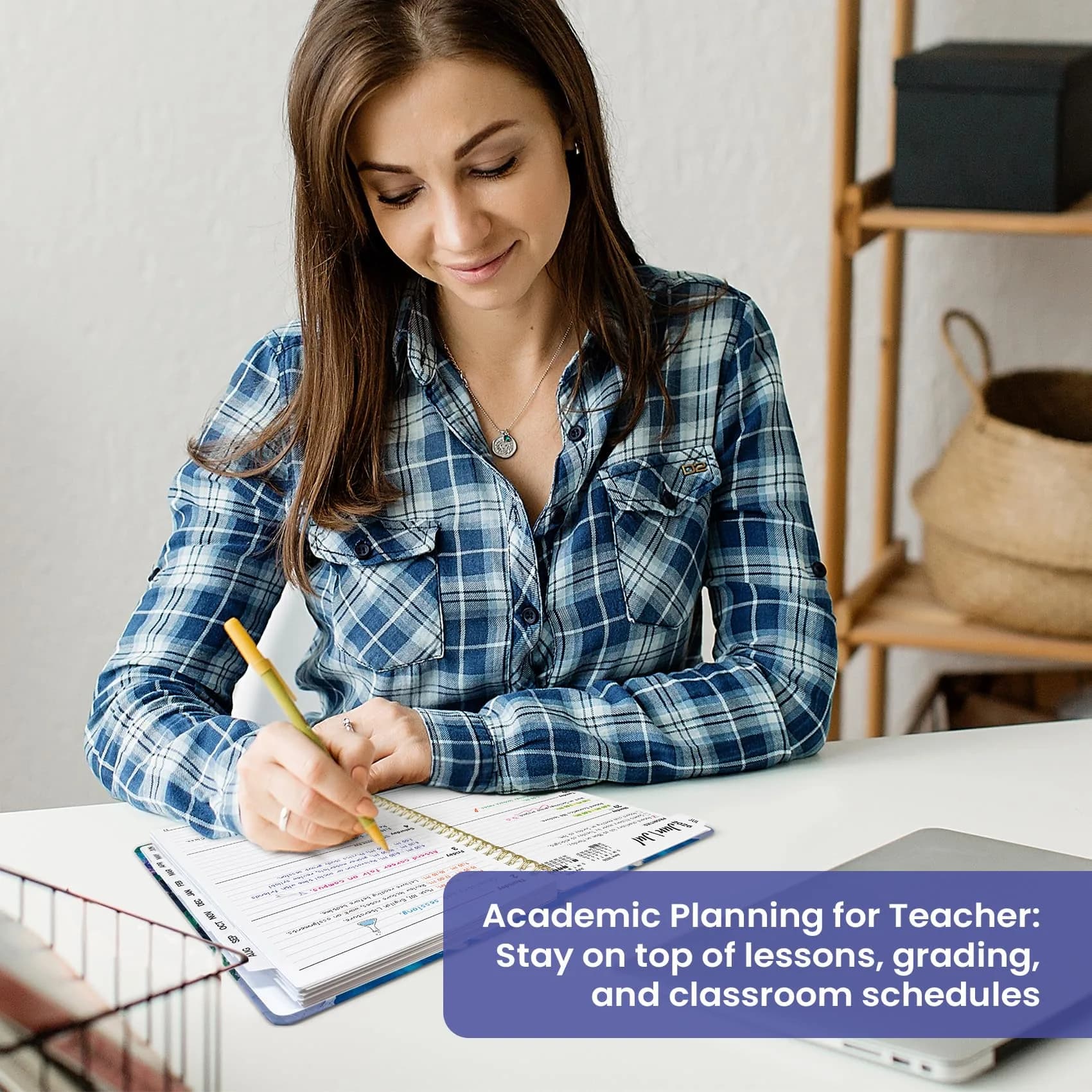 Taja Academic Planner 2026-2027, Jul 2026-Jun 2027 Monthly & Weekly Planner 16.0 cm (6.3") x 21.6 cm (8.5") | Acid-Free Paper thumbnail 7
