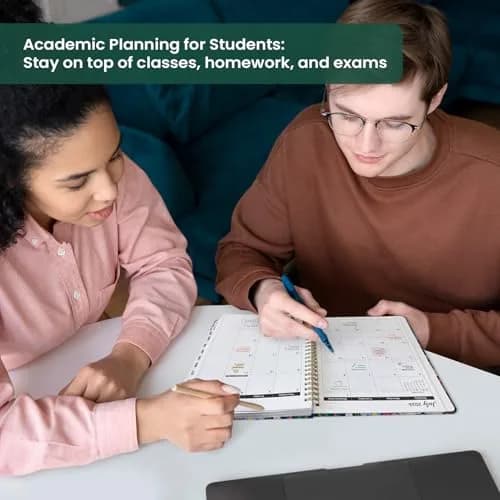 Taja Academic Planner 2026-2027, Monthly & Weekly Jul 2026-Jun 2027 Planner, 16 cm x 22 cm (6.3"x8.5") | Organized Planning for Students & Professionals thumbnail 6