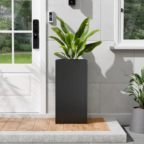 Diyfire 24" Tall Metal Planters Box for Outdoor Plants | Heavy Duty, Rust & UV Resistant, 54L Capacity thumbnail 5