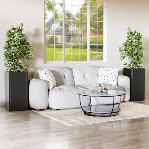 Diyfire 24" Tall Metal Planters Box for Outdoor Plants | Heavy Duty, Rust & UV Resistant, 54L Capacity thumbnail 7