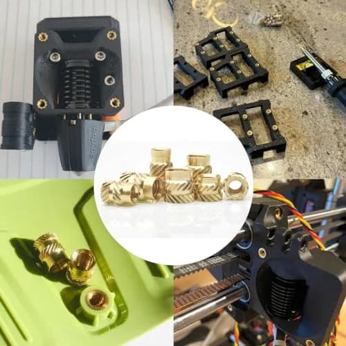 3DZWMAN Vertical Heat Set Insert Tool with 380PCS Inserts & Tips M2-M8 | 410mm Insertion Height, Aluminum Structure, 1.8kg thumbnail 8