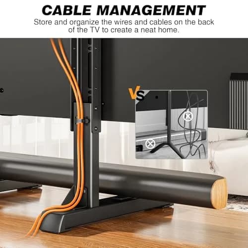 TAVR Furniture Universal TV Stand Legs Mount for 24-80 inch TVs | Supports VESA 800x500mm, Max 150 lbs thumbnail 8
