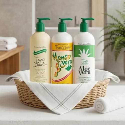 Triple Lanolin Aloe Vera Soothing Lotion 20 Fl Oz (40 Fl Oz) | Professional Bulk Moisturizer for All Skin Types thumbnail 7