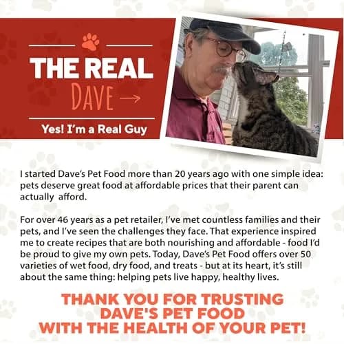 Dave's Pet Food Non Prescription Renal Cat Food Variety Pack 3 oz | Kidney Support with Quality Proteins thumbnail 9