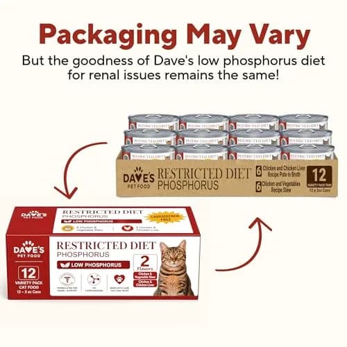 Dave's Pet Food Non Prescription Renal Cat Food Variety Pack 3 oz | Kidney Support with Quality Proteins thumbnail 2