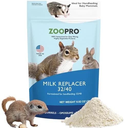 Exotic Nutrition ZooPro Milk Replacer 32/40 Formula 247ml (8.8oz) | For Baby Squirrels, Rabbits, Opossums, Raccoons thumbnail 1